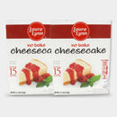 2 Boxes Laura Lynn No Bake Cheesecake Mix, 11.2 oz