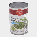 6 Cans Laura Lynn No Salt Cut Green Beans, 14.5 oz