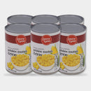 6 Cans Laura Lynn Whole Kernel Corn, 15.25 oz