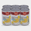 6 Cans Laura Lynn No Salt Whole Kernel Corn, 15.25 oz