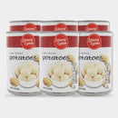 6 Cans Laura Lynn Whole Potatoes, 15 oz