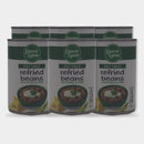 6 Cans Laura Lynn Fat Free Refried Beans, 16 oz