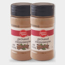 2 Jars Laura Lynn Ground Cinnamon, 2.37 oz