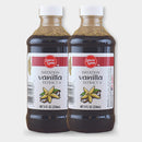 2 Jars Laura Lynn Imitation Vanilla Extract, 8 oz