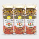 3 Jars Laura Lynn Sliced Manz Spanish Salad Olives W/ Minced Pimento, 5 oz