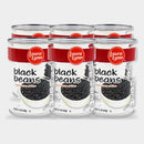 6 Cans Laura Lynn Black Beans, 14.5 oz