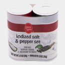 2 Jars Laura Lynn Salt & Pepper Shakers, 5 oz