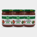 3 Jars Laura Lynn Square Jar Mild Salsa, 16 oz
