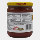 3 Jars Laura Lynn Square Jar Medium Salsa, 16 oz