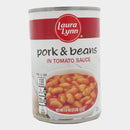 6 Cans Laura Lynn Pork & Beans, 15 oz