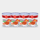 4 Cans Laura Lynn Italian Style Crushed Tomatoes, 28 oz
