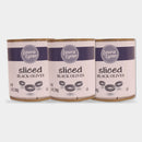 3 Jars Laura Lynn Sliced Olives, 3.8 oz