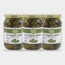 3 Jars Laura Lynn No Sugar Added Sweet Gherkins, 16 oz