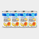 4 Cans Laura Lynn No Sugar Sliced Peaches, 14.5 oz