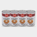 4 Cans Laura Lynn Pumpkin, 15 oz