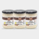 3 Jars Laura Lynn White Salsa Con Queso, 15 oz