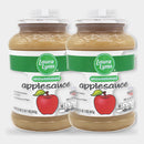 2 Jars Laura Lynn Unsweetened Applesauce, 23 oz