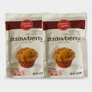 2 Boxes Laura Lynn Muffin Mix Strawberry, 7 oz