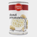 6 Cans Laura Lynn Fancy Diced Potatoes, 15 oz