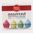 2 Packs Laura Lynn 4pk Food Coloring (Red, Yellow, Green, Blue), 1.2 oz
