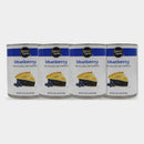 4 Cans Laura Lynn Blueberry Pie Filling, 21 oz