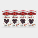 4 Cans Laura Lynn Raisins, 20 oz