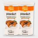 2 Containers Laura Lynn Panko Italian Style Bread Crumbs, 8 oz