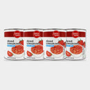 4 Cans Laura Lynn No Salt Added Fancy Diced Tomatoes, 28 oz