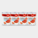 4 Cans Laura Lynn No Salt Added Crushed Tomatoes, 28 oz