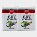 2 Jars Laura Lynn Black Pepper, 3 oz