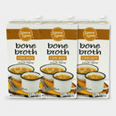 3 Cartons Laura Lynn Chicken Bone Broth, 32 oz