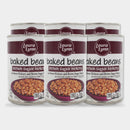 6 Cans Laura Lynn Baked Beans Brown Sugar Hickory, 15 oz