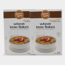 2 Boxes Laura Lynn Wheat Bran Flakes, 16 oz