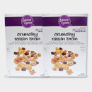 2 Boxes Laura Lynn Crunchy Raisin Bran, 15.9 oz