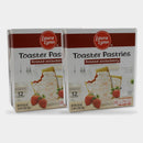 2 Boxes Laura Lynn Frosted Strawberry Toaster Pastries, 20.4 oz