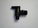 Fresh Water Tank Drain Valve 3/8" Male NPT Black Polypropylene RV Camper