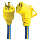 16-00520 Power Cord Adapter 30 To 50 Amp Camper RV Travel Trailer