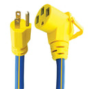 16-00521 Power Cord Adapter 15 To 50 Amp Camper RV Travel Trailer