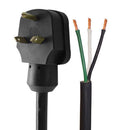 16-00564 Power Cord Power Supply Cord Black Camper RV Travel Trailer