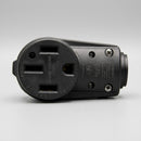 16-00579 Power Cord Plug End 50 Amp Black Camper RV Travel Trailer