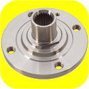 Front Wheel Hub Volkswagen Rabbit Scirocco Jetta VW-9798