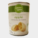 4 Cans Laura Lynn Apple Pie Filling, 20 oz