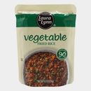 4 Pouches Laura Lynn Vegetable Ready to Heat Fried Rice, 8.8 oz