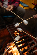 Bamboo Roasting Sticks 30" 12 Pack Hot Dog Marshmallow Skewers Campfire
