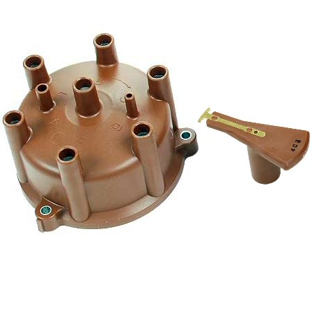 Distributor Cap & Rotor for Toyota Land Cruiser 81-87 2F FJ40 FJ60-0