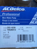 AC DELCO GM Water Pump Assembly Chevy Silverado GMC Sierra Duramax 17-21