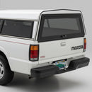 White Tailgate Sticker Decal for 85-93 Mazda B220 B2600 Pickup Truck Emblem