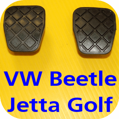 Pedal Pads Volkswagen New Beetle Golf Jetta IV 98-02 VW-10784