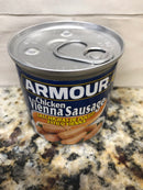12 Cans Armour Chicken Vienna Sausage Meat 4.6 oz Wiener FREE SHIP