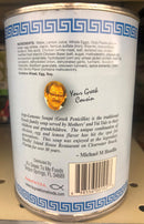 4 CANS It's Greek To Me! Greek Style Egg Lemon Orzo Chicken Soup 20.2 Oz Can